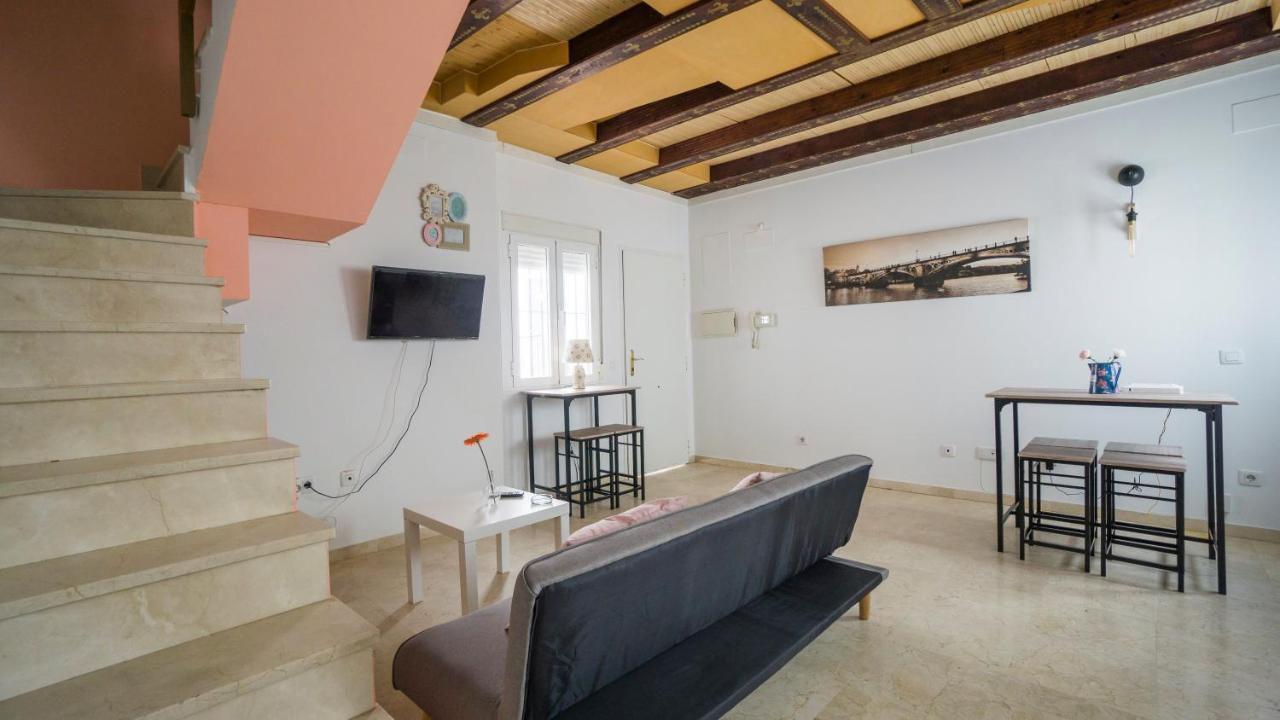 Rentalsevilla Feria Duplex Con Terraza ภายนอก รูปภาพ